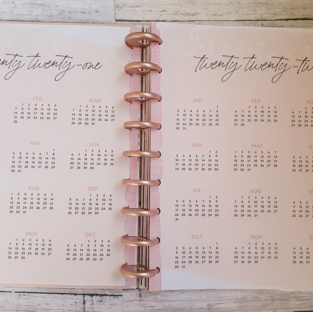 Happy Planner 2021 Recovery Planner